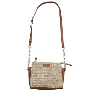 Steve Madden Lexi Straw Crossbody Bag